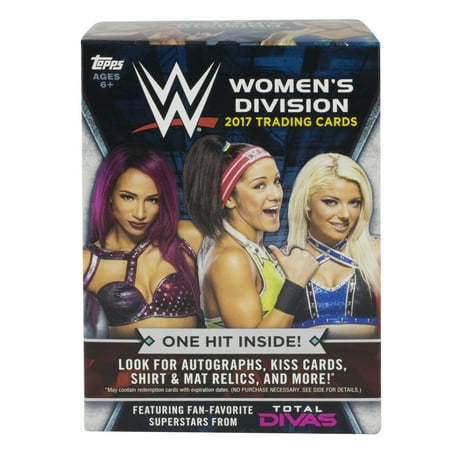 2017 Topps WWE Women's Division Trading Card Value Box