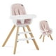 thumbnail image 1 of Evolur Zoodle Trona Convertible 3 en 1 para Bebé en Color Rosa, Fácil de Limpiar, Bandeja Ajustable y Extraíble, Trona Compacta y Portátil, Trona Plegable con Reposapiés Ajustable, 1 of 5