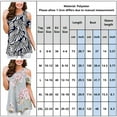 thumbnail image 3 of JustVH Women's Cold Shoulder Short Sleeve Casual Tunic Tops Loose Blouse Shirts, 3 of 3