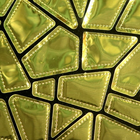 Gold Vinyl Sequin fabric for fashion and upholstery