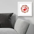 thumbnail image 4 of Gallery Pops Magic The Gathering - Red Mana Icon Wall Art, White Framed Version, 12" x 12", 4 of 5