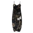 thumbnail image 4 of Femmes Été Robe Décontractée Sans Manches Grande Taille Boho Longue Robe Maxi avec Poches Robe de Plage, 4 of 4