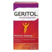 Geritol Vitamins Multivitamin & Mineral Supplement 100 Tablets Each
