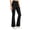 Black, variant on High Waist Yoga Pants with Pockets Fashion Solid Casual Work Wide-Leg Cropped Travel Hiking High Waisted Walking With Pant Dance Workout Running