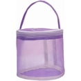 thumbnail image 1 of Yarn Storage Organizer Bag, Crochet Kit for Beginners, Yarn Holder, Thread Storage, Knitting Crochet Bag Organizer, Large Capacity Organizers with Spinning Drum Design & Drawstring Lid,purple, 1 of 3