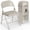 Khaki, variant on HaiNova 6 Pack Folding Chairs with Comfortable Cushion, Leather Padded Cushion Chair with Stainless Steel Frame for Home and Office, Gatherings, Black