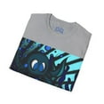 thumbnail image 4 of Octopus 9 tentacles, hand drawn art, skate & surf wear on a Unisex T Shirt., 4 of 4