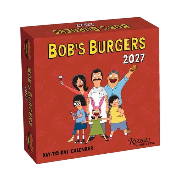 Bob's Burgers 2027 Day-To-Day Calendar, (Paperback)