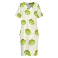 thumbnail image 3 of Limes vestido holgado con bolsillos para mujer vestidos de lujo para verano, 3 of 6
