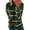 Green, variant on Women Casual Stripe Print T Shirt Long Sleeve Crew Neck Blouse Loose Tunic Sweatshirt Side Split Pullover Tops (Gray, M)