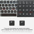 thumbnail image 4 of Topbathy 10Pcs Black PVC Keyboard Cover Spanish Language Keyboard Protector for Laptop and Computer Use, 4 of 5