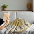 thumbnail image 3 of Clock Soft Flannel Fleece Throw Blanket, Vintage Theme a Seventeenth Century Ornamental Clock Face with Roman Numbers, Cozy Plush for Indoor and Outdoor Use, 60" x 80", Yellow and Black, by Ambesonne, 3 of 5