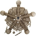Ossuary Skulls Bones and Spines Pentagonal Ceiling Chandelier Light ...