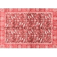 thumbnail image 1 of Ahgly Company Machine Washable Indoor Rectangle Oriental Red Traditional Area Rugs, 7' x 10', 1 of 4