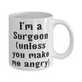 thumbnail image 2 of Fun Surgeon Gifts, I'm a Surgeon (unless you), Funny Birthday 11oz Mug Gifts Idea For Coworkers, Surgeon Gifts From Friends, Gift ideas for surgeons, Gifts for surgical residents, Surgerythemed, 2 of 2