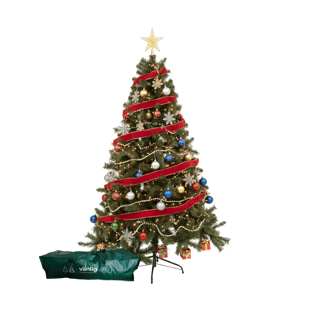 Árbol De Navidad Artificial Vanlig 1.8m Con Bolsa PVC