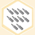 thumbnail image 4 of Speravity Módulo de 10 piezas Enchufe de cabeza de prueba Cabezales de prueba de 4 núcleos Conector profesional Práctico adaptador portátil Fácil Herramientas eléctricas Speravity TO008923-00, 4 of 6