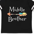 thumbnail image 4 of Inktastic Middle Brother Arrow Boys Toddler T-Shirt, 4 of 5