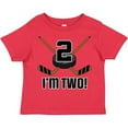 thumbnail image 3 of Inktastic 2nd Birthday Ice Hockey Sports Party Boys Boys Toddler T-Shirt, 3 of 5
