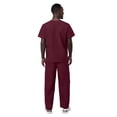 thumbnail image 2 of Sivvan Unisex Classic Scrub Set V-neck Top / Drawstring Pants Available in 12 Solid Colors, 2 of 7