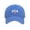 Blue, variant on Women's Vintage Washed Baseball Cap, USA Flag Print Adjustable Trucker Hat, Retro Ponytail Sun Hat for Daily, Outdoor Activities, and Patriotic Style Wine
