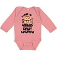 thumbnail image 3 of Inktastic Monkey I Love Hanging out with My Great Grandpa Boys or Girls Long Sleeve Baby Bodysuit, 3 of 5