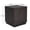Copper, variant on Antique Copper Outdoor Side Table Cube, MGO Fluted Patio End Table for Garden, Backyard, Poolside Accent