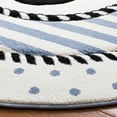thumbnail image 3 of SAFAVIEH Carousel Kids Kennet Anchor Area Rug, Ivory/Navy, 6'7" x 6'7" Round, 3 of 10