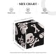 thumbnail image 4 of Fotbe black white Skull bone Porta Pañuelos Decorativo de Cuero, Caja Cuadrada Moderna para Pañuelos Faciales, Organizador y Dispensador 5x5x5'', 4 of 7