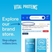 Vital Proteins Grass-Fed Collagen Peptides Powder Supplement, Vanilla Flavor, 11.5 oz - Joint, Hair, Skin, and Nails Support