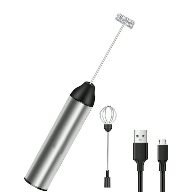 Batidora De Huevos De Mano 2 Engranajes Fabricante De Espuma Eléctrica 800Mah Agitador De Crema Potente Burbujeador De Leche Para Café Con Crema De Leche De Huevo Minnieouse HA012997-00