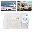 thumbnail image 4 of Luz de techo de 24 LED para barco RV con interruptor táctil ajustable, lámpara blanca, iluminación de techo Jadeshay  A, 4 of 8