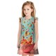 thumbnail image 1 of Fotbe Floating Colorful Cereal Vestido de Dormir para Niñas de 3 a 10 Años, Mangas Cortas, Estilo Princesa, Pijama Camisón con Mangas Voladas-X-Large, 1 of 6