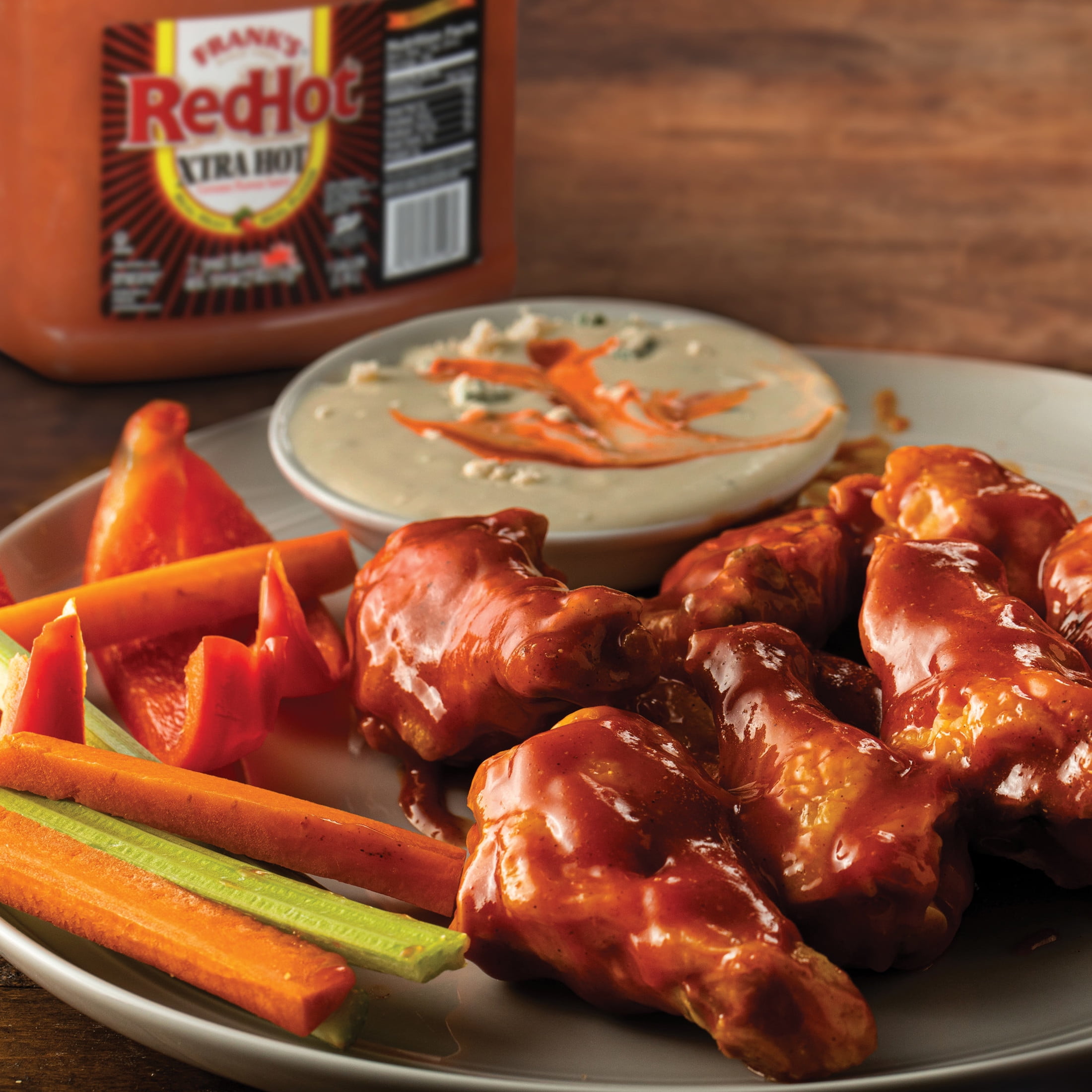 Frank's RedHot Xtra Hot Cayenne Pepper Hot Sauce, 1.0 gal Jug