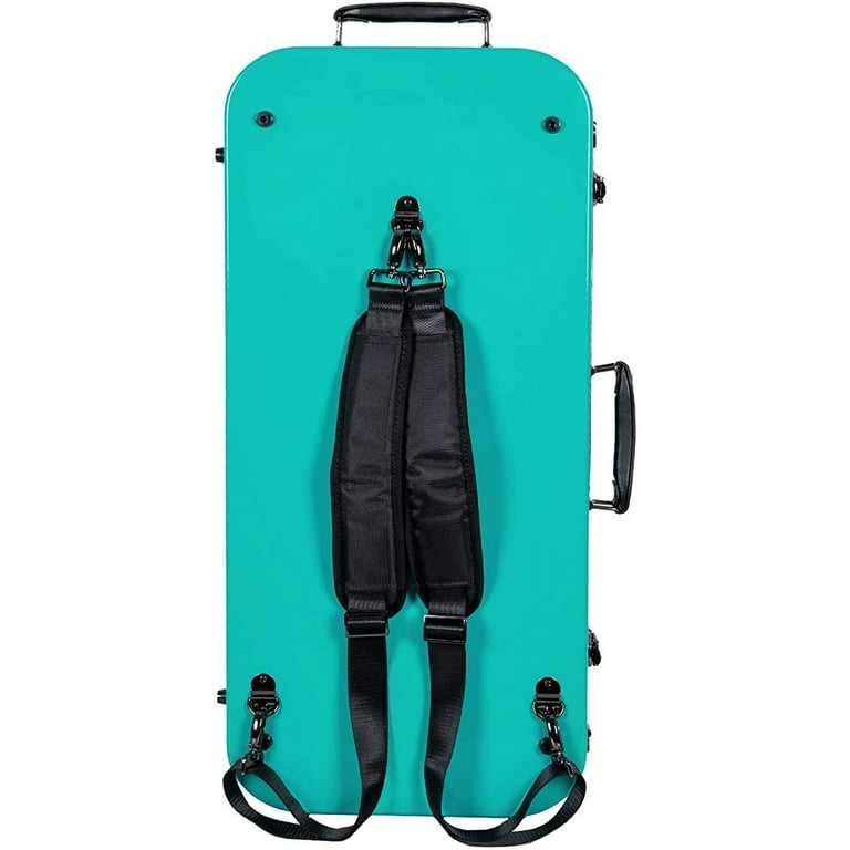 Crossrock PC Oblong 4/4 Violin Hard-shell Case,Backpack Straps Guitar Case