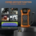 thumbnail image 5 of Featou Jump Starter with Compressor,5500A Peak Battery Jump Starter (up to 9.0L Gas&7.5L Diesel Engines),Battery Booster Power Pack,12V Jump Box with LED Light,USB Quick Charge 3.0, 5 of 7