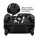 thumbnail image 2 of Balery Black White Leaves Funda de equipaje, fundas para maletas, elástica, lavable, protector de maletas, compatible con maletas de 18 a 32 pulgadas-X-Large, 2 of 7