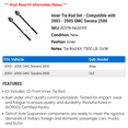 thumbnail image 2 of Inner Tie Rod Set - Compatible with 2003 - 2005 GMC Savana 2500 2004, 2 of 2