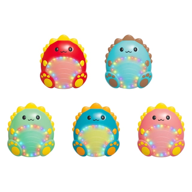 guohui Kids Stepping Stones Light Music Dinosaur Shaped Exercise Interactive, Equipment