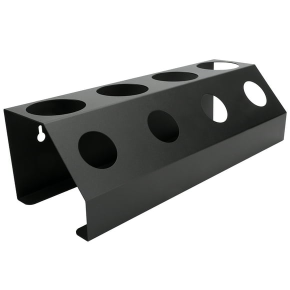 Soda Bottle Drying Rack 4 Holes Bottles Drainer with Draining Pad for Kitchens RestaurantBlack