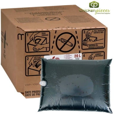 Fuze Bavoir en Vrac pour Thé Glacé au Citron (Sac-en-Boîte) - 20L / 5,28 Gallons
