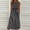 *Black, variant on ClodeEU Women's Striped Sleeveless Crewneck Midi Dress with Pockets,Casual Summer Dress Black,Womens Plus XXL