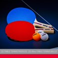 thumbnail image 2 of Set de palas de ping pong Franklin Sports para 2 jugadores con 3 pelotas, 2 of 9
