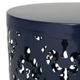 thumbnail image 4 of Soto Metal Outdoor Side Tables, Set of 2, Navy Blue, 4 of 7