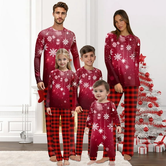 Onlypjs Matching Family Christmas Pajamas Set for Men, Women and Couples – Holiday Pajamas