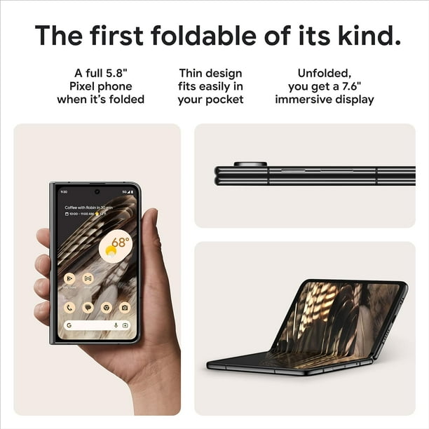 Google Pixel Fold 5G (Foldable Smartphone) 256GB 12GB RAM With