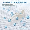 thumbnail image 3 of White Shoe Cleaner Cream for White Sneakers and Shoes with Sponge – No Wash Solid Stain Remover, Whitener and Brightener for Leather, Canvas and Fabric Footwear, 3 of 8