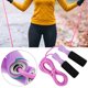 thumbnail image 3 of Cuerda de saltar ajustable de alambre de acero con asas de espuma para entrenamiento deportivo y de gimnasio para niños, 3 of 8