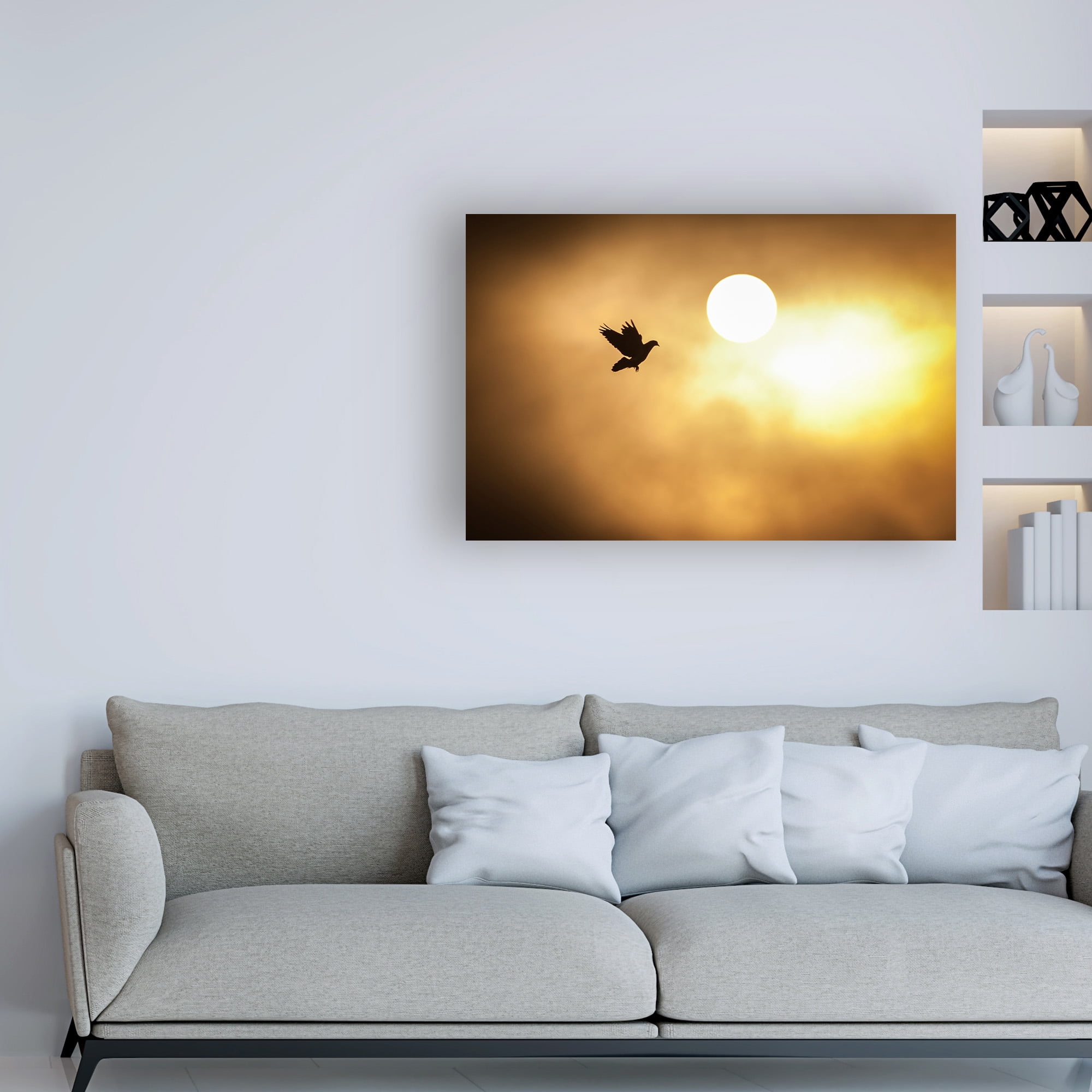 Trademark Fine Art 'Dove' Canvas Art by Dan Ballard