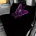 thumbnail image 2 of CHAQLIN Butterfly Pattern Rear Bench Seat Cover with Sedan Truck, Non-Slip Durable Rear Seat Covers(2 Pcs), 2 of 7